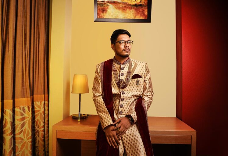 Candid Wedding Photographers in Chennai, Groom Wedding Photoshoot Chennai