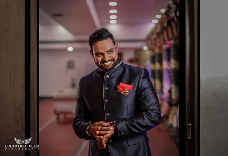 Poses for Bride and Groom, Groom Photoshoot Chennai