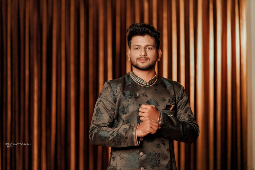 Groom Portrait, Groom Photography in Chennai, Indian Groom Photoshoot