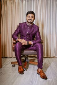 Candid Wedding Photography in Chennai, Indian Groom Portraits Photoshoot
